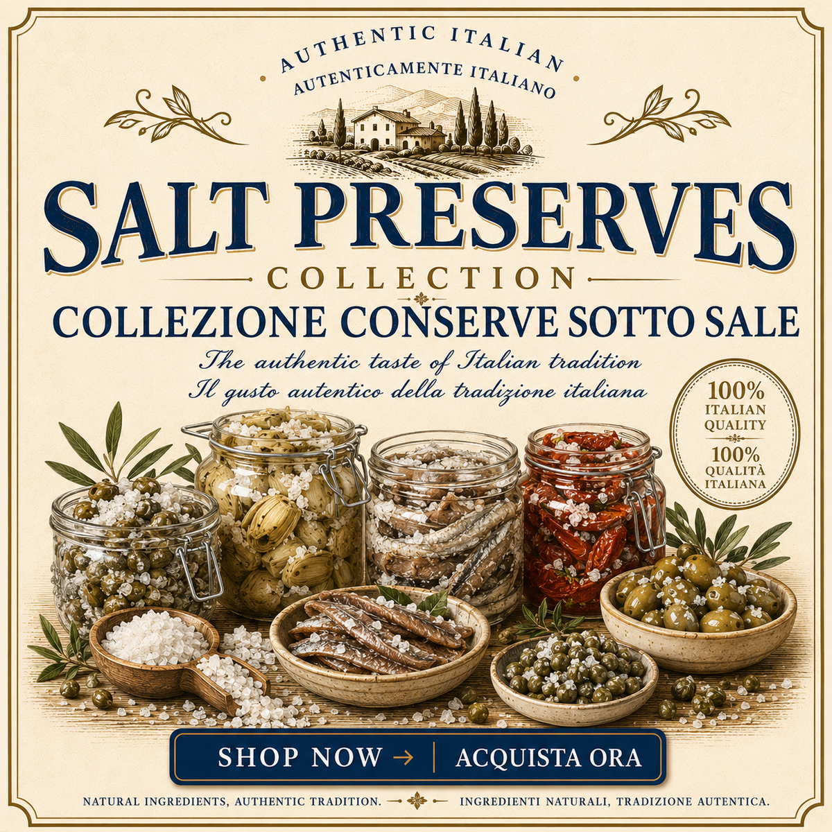 Salt & Preserves (Collezione Conserve Sotto Sale)