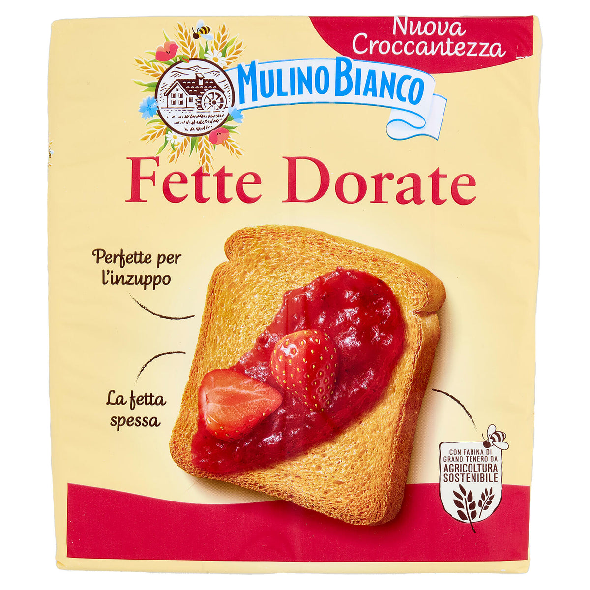Fette Biscottate Mulino Bianco 315g Golden rusks