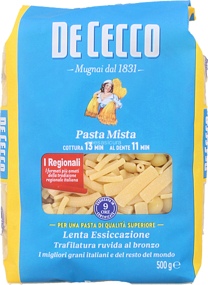 De Cecco Pasta Mista No:120 (Mixed Pasta) -  500G