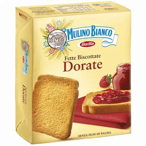 Fette Biscottate Mulino Bianco 315g Golden rusks
