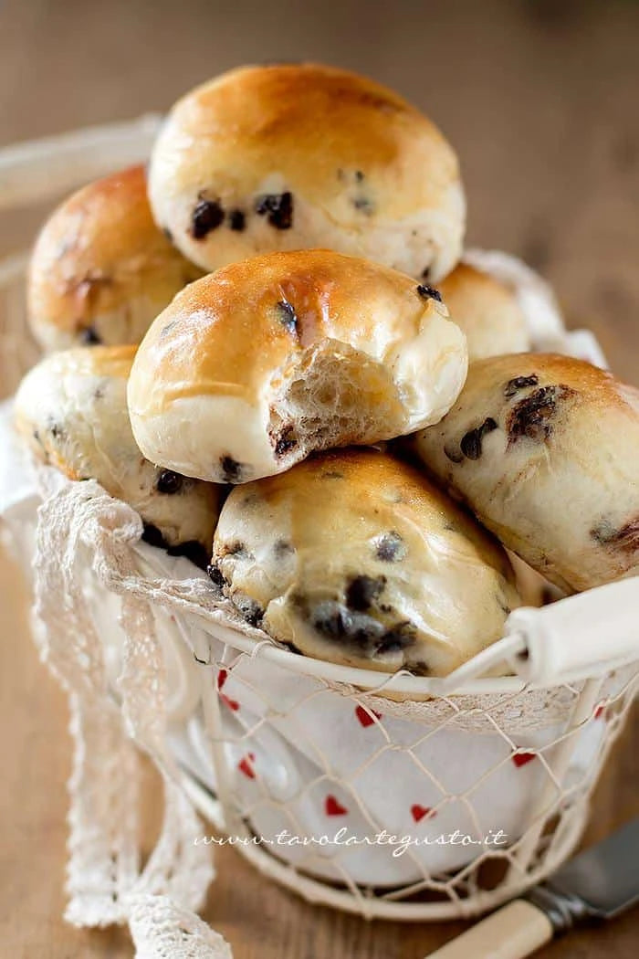 MULINO BIANCO PAN GOCCIOLI X8 336g - Soft Brioche Rolls with Chocolate Chips