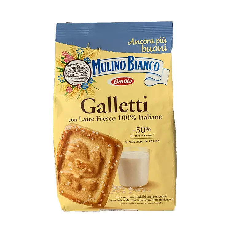 Galletti Mulino Bianco 350g Little Rooster Cookies.