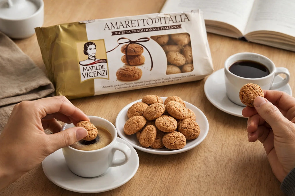 Vicenzi Amaretti 175g  Italian almond-flavored biscuit