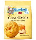 Mulino Bianco Cuor Di Mela 300g Apple-Filled Shortbread Cookies, Apple Centre Biscuits,