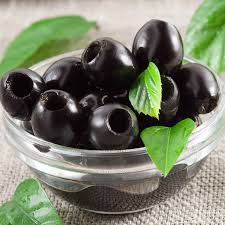 Ponti Olive Nere Snocciolate 400g Delectable pitted black olives.