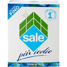 Italkali Sale Di Sicilia Iodato Fino 1kg Iodized fine salt