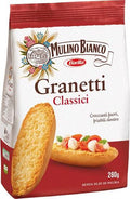 Mulino Bianco Granetti Classici 280g Crispy and Crumbly Toasts, Crispbreads