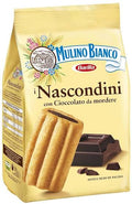Mulino Bianco Nascondini 330g  Shortbread Cookies with Chocolate.