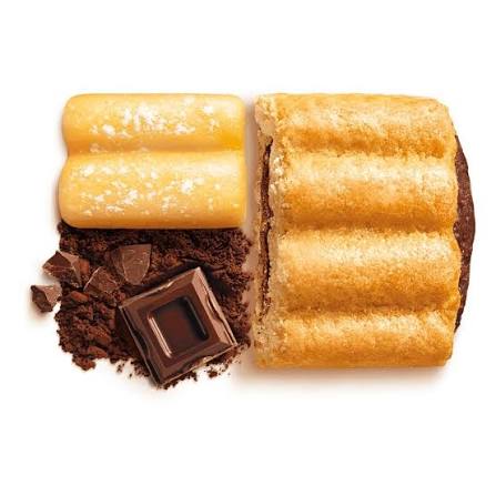 Mulino Bianco Nascondini 330g  Shortbread Cookies with Chocolate.
