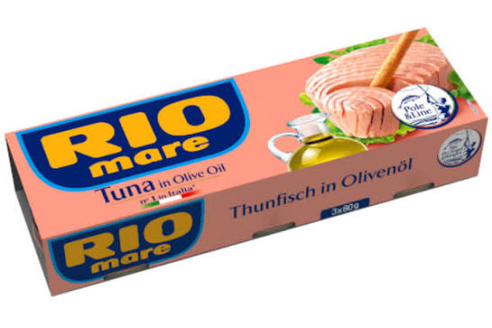 RIO MARE TUNA IN OLIVE OIL 3X80g
