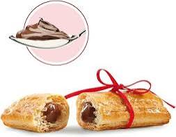 VICENZI MILLEFOGLIE MINISNACK NOCCIOLA (Mini pastry Snack with Hazelnut Cream) 125g