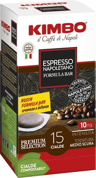 KIMBO ESPRESSO NEAPOLITAN 15 PODS Espresso Napoletano Pods
