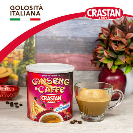 CRASTAN SOLUBILE GINSENG E CAFFE’ 200 G Instant Ginseng and Coffee Drink