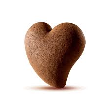 Mulino Bianco Batticuori 350g Cocoa and dark chocolate heart-shaped shortbread biscuits