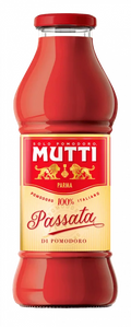 Mutti 100% Italian Tomato Puree, 700g Bottle
