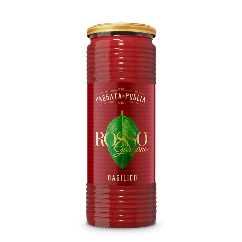 Rossogargano Passata Basilico 690g
