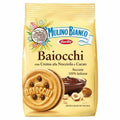 Mulino Bianco Baiocchi 260g Shortbread biscuits with hazelnut cream and cocoa