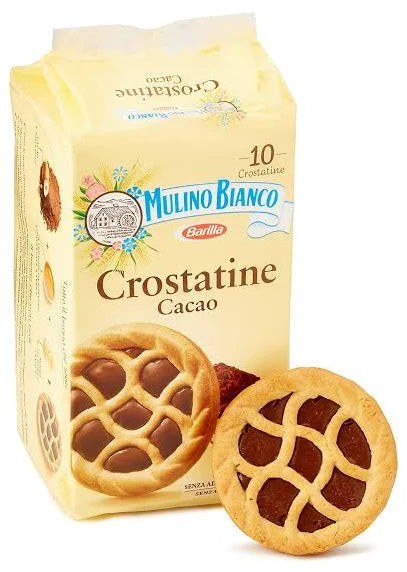 MULINO BIANCO CROSTATINE COCOA X10 400g -Mini Chocolate Tarts