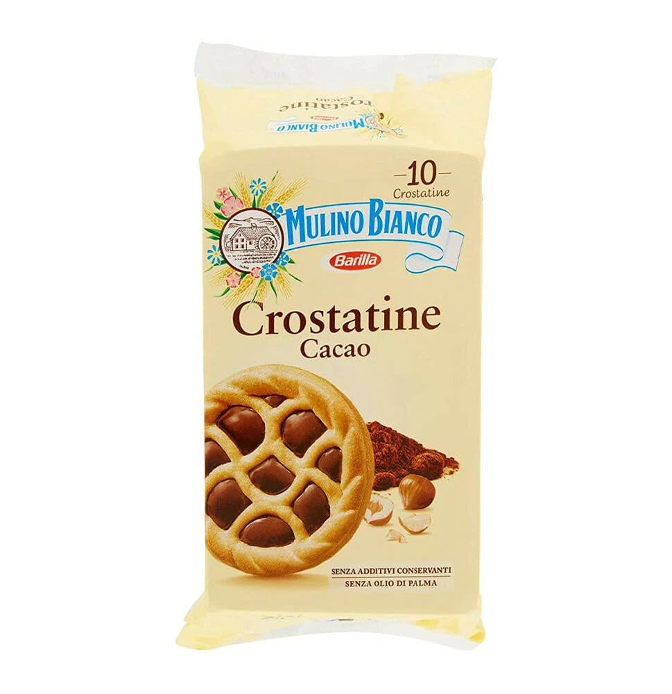 MULINO BIANCO CROSTATINE COCOA X10 400g -Mini Chocolate Tarts